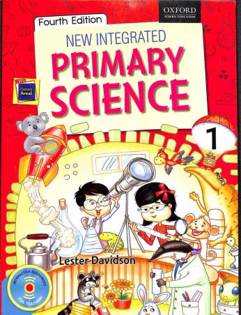 Book cover number 1 for New Integrated Primary Science 1 written by Davidson Lester published by Oxford University Press