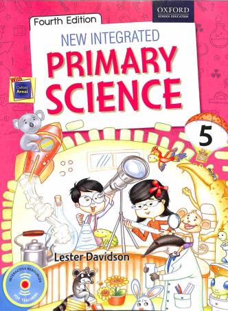 Book cover number 1 for New Integrated Primary Science 5 written by Davidson Lester published by Oxford University Press