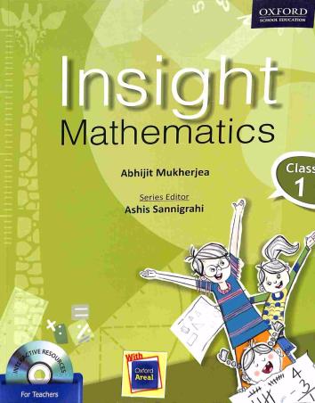 Book cover number 1 for Insight Mathematics Class 1 written by Abhijit Mukherjea published by Oxford University Press