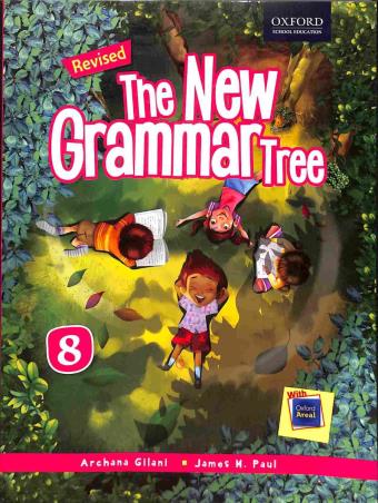 Book cover number 1 for The New Grammar Tree Class 8 written by James M. Paul, Archana Gilani published by Oxford University Press