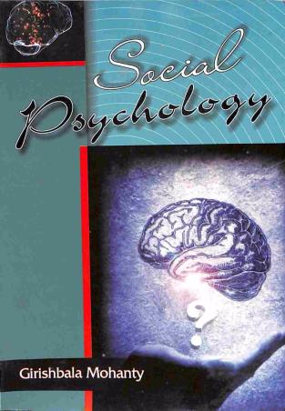 Book cover number 1 for Social Psychology written by Girishbala Mohanty published by Kalyani Publishers
