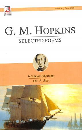 Book cover number 1 for Selected Poems : G. M. Hopkins written by S. Sen published by Unique Publishers
