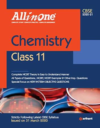 Book cover number 1 for All in One Chemistry CBSE Class 11 written by Preeti Gupta published by Arihant Prakashan