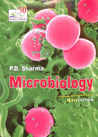 Book cover number 1 for Microbiology written by P. D. Sharma published by Rastogi Publications