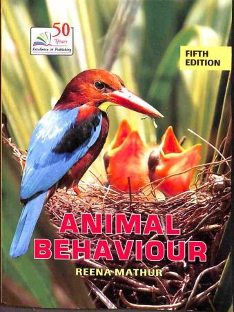Book cover number 1 for Animal Behaviour written by Reena Mathur published by Rastogi Publications
