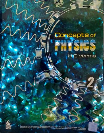Book cover number 1 for Concepts Of Physics Volume 2 written by H. C. Verma published by Bharati Bhawan Publishers & Distributors