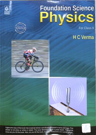 Book cover number 1 for Foundation Science Physics Class 9 (NEP / NCF) written by H. C. Verma published by Bharati Bhawan Publishers & Distributors