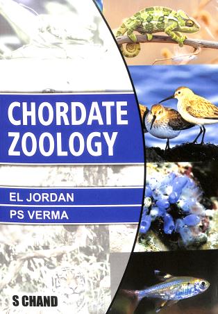 Book cover number 1 for Chordate Zoology written by P. S. Verma, E. L. Jordan published by S. Chand Publishing