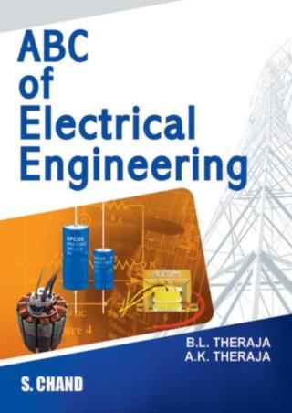 Book cover number 1 for ABC of Electrical Engineering written by B. L. Theraja, A. K. Theraja published by S. Chand Publishing
