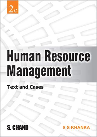 Book cover number 1 for Human Resource Management (Text And Cases) written by S. S. Khanka published by S. Chand Publishing