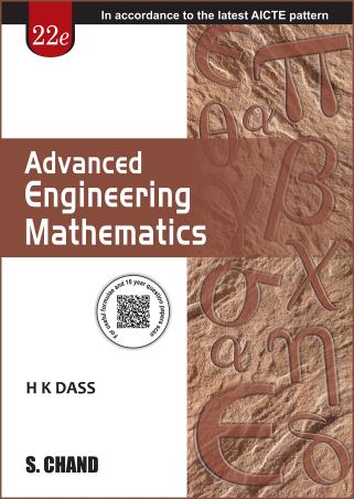 Book cover number 1 for Advanced Engineering Mathematics written by H. K. Dass published by S. Chand Publishing