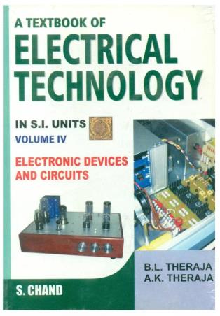 Book cover number 1 for A Textbook Of Electrical Technology Volume 4 written by B. L. Theraja, A. K. Theraja published by S. Chand Publishing