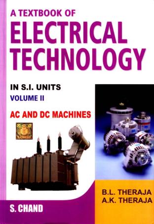 Book cover number 1 for A Textbook Of Electrical Technology Volume 2 written by B. L. Theraja, A. K. Theraja published by S. Chand Publishing