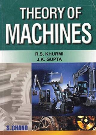 Book cover number 1 for Theory Of Machines written by R. S. Khurmi, J. K. Gupta published by S. Chand Publishing