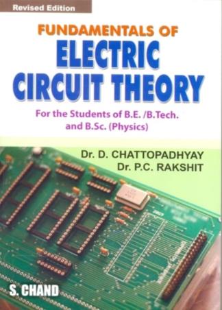Book cover number 1 for Fundamental Of Electric Circuit Theory written by D. Chattopadhyay, P. C. Rakshit published by S. Chand Publishing
