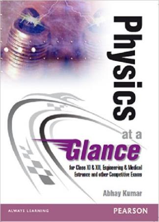 Book cover number 1 for Physics at a Glance written by Abhay Kumar published by Pearson Education
