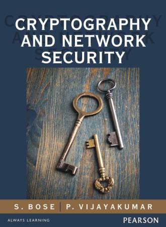 Book cover number 1 for Cryptography And Network Security written by Ajay Kumar, S. Bose published by Pearson Education