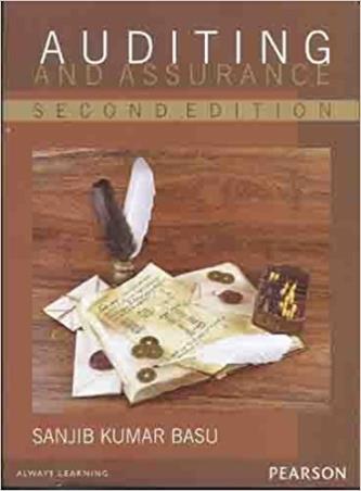 Book cover number 1 for Auditing And Assurance written by Sanjib Kumar Basu published by Pearson Education