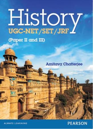 Book cover number 1 for History: UGC-NET/SET/JRF Paper 2 and 3 written by Amitava Chatterjee published by Pearson Education