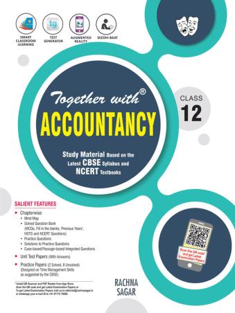 Book cover number 1 for Together With Accountancy CBSE : Class 12 written by R. S. Singal, Vikas Vijay, Seema Singal published by Rachna Sagar Pvt. Ltd.