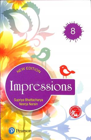 Book cover number 1 for Impressions 8 written by Supriya Bhattacharya, Neerja Narain published by Pearson Education