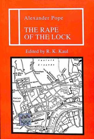 Book cover number 1 for The Rape Of The Lock written by Alexander Pope published by Oxford University Press