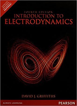 Book cover number 1 for Introduction To Electrodynamics written by David J. Griffiths published by Pearson Education