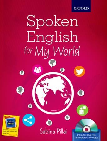 Book cover number 1 for Spoken English for My World written by Sabina Pillai published by Oxford University Press