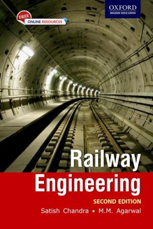 Book cover number 1 for Railway Engineering written by Satish Chandra, M. M. Agarwal published by Oxford University Press