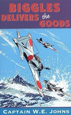 Book cover number 1 for Biggles Delivers The Goods written by W. E. Johns published by Red Fox