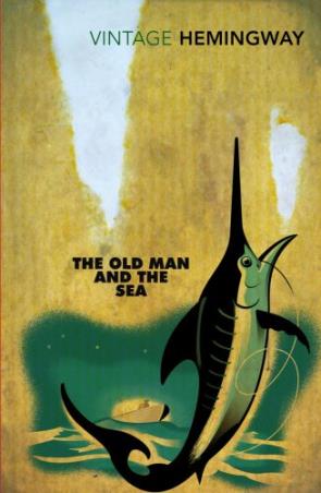 Book cover number 1 for The Old Man And The Sea written by Ernest Hemingway published by Vintage