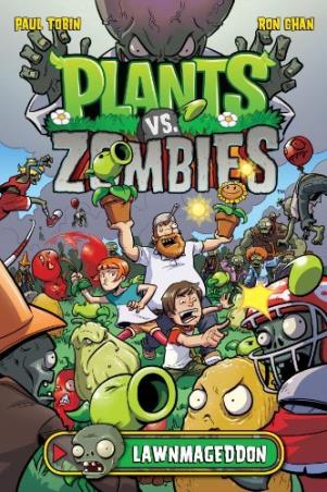 Book cover number 1 for Plants vs. Zombies : Lawnmageddon written by Paul Tobin published by Dark Horse Books