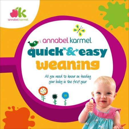 Book cover number 1 for Quick And Easy Weaning written by Annabel Karmel published by Ebury Press