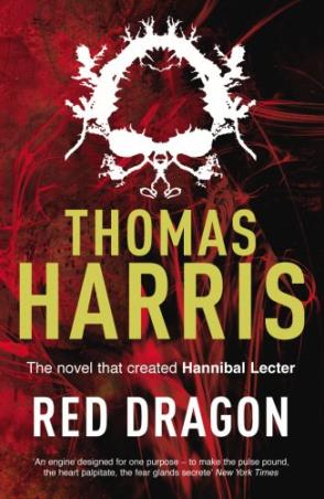 Book cover number 1 for Red Dragon written by Thomas Harris published by Arrow Books