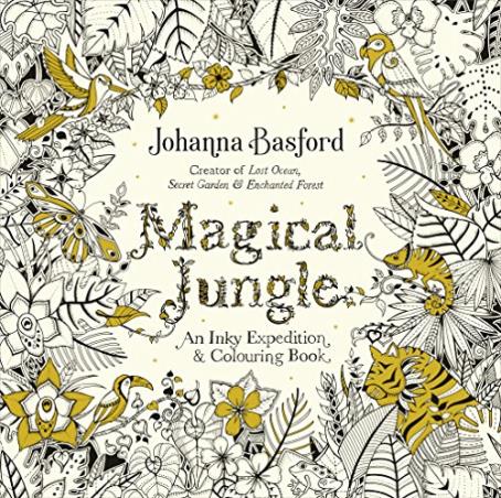 Book cover number 1 for Magical Jungle written by Johanna Basford published by Random House