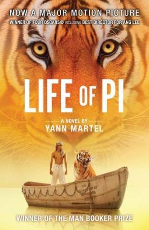Book cover number 1 for Life Of Pi written by Yann Martel published by Random House