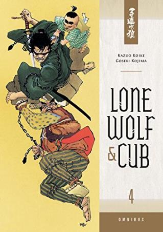 Book cover number 1 for Lone Wolf And Cub Omnibus Volume 4 written by Kazuo Koike published by Dark Horse Books