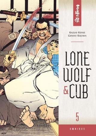 Book cover number 1 for Lone Wolf And Cub Omnibus Volume 5 written by Kazuo Koike published by Dark Horse Books