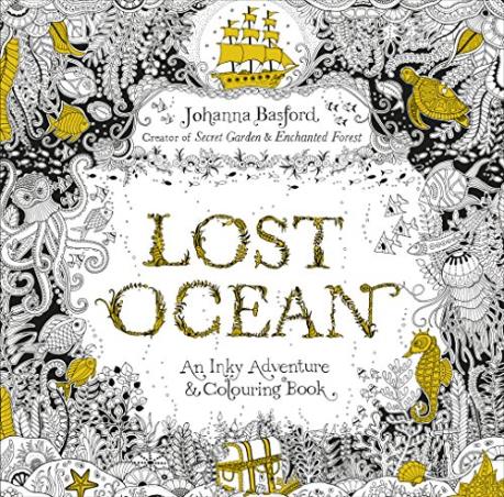 Book cover number 1 for Lost Ocean : An Inky Adventure & Colouring Book written by Johanna Basford published by Random House