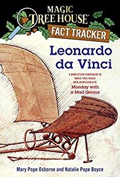 Book cover number 1 for Magic Tree House Fact Tracker 19 : Leonardo da Vinci (A Nonfiction Companion to Magic Tree House Mer written by Mary Pope Osborne, Natalie Pope Boyce published by Random House