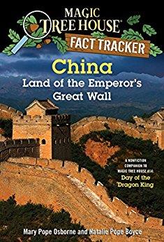 Book cover number 1 for Magic Tree House Fact Tracker 31 : China: Land of The Emperor's Great Wall (A Nonfiction Companion t written by Mary Pope Osborne, Natalie Pope Boyce published by Random House
