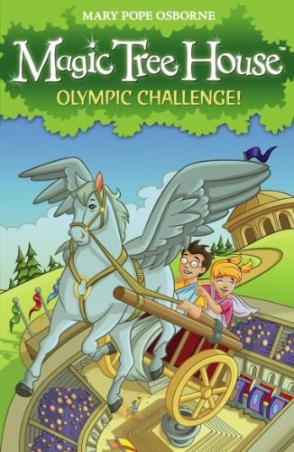 Book cover number 1 for Magic Tree House I6 : Olymplc Challenge ! written by Mary Pope Osborne published by Random House
