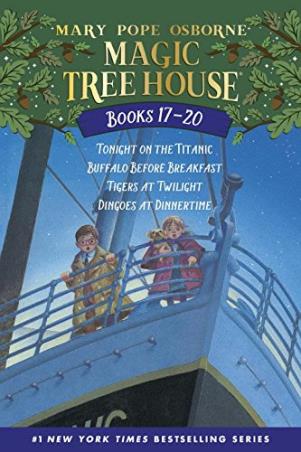 Book cover number 1 for Magic Tree House : Volumes 17-20 Boxed Set written by Mary Pope Osborne published by Random House