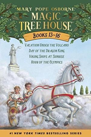 Book cover number 1 for Magic Tree House : Volumes 13 - 16 Boxed Set written by Mary Pope Osborne published by Random House