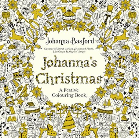 Book cover number 1 for Johannas Christmas Colouring Books written by Johanna Basford published by Random House