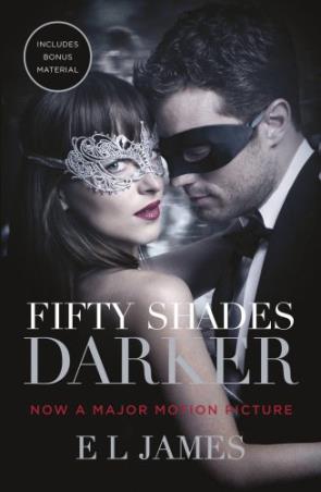 Book cover number 1 for Fifty Shades Darker written by E. L. James published by Random House