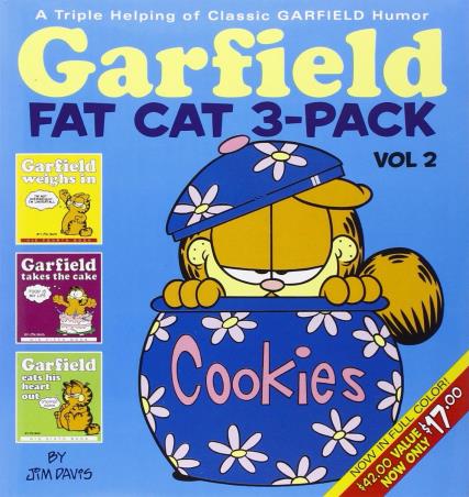 Book cover number 1 for Garfield Fat Cat  -2 written by Jim Davis published by Ballantine Books