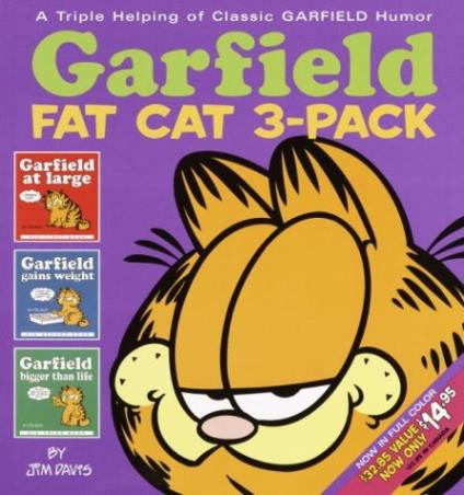 Book cover number 1 for Garfield Fat Cat -1 written by Jim Davis published by Random House