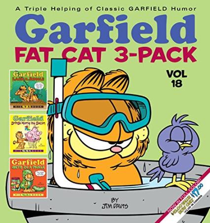 Book cover number 1 for Garfield Fat Cat  -18 written by Jim Davis published by Ballantine Books