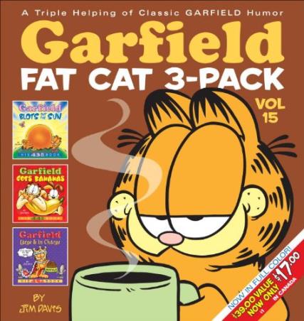 Book cover number 1 for Garfield Fat Cat -15 written by Jim Davis published by Random House